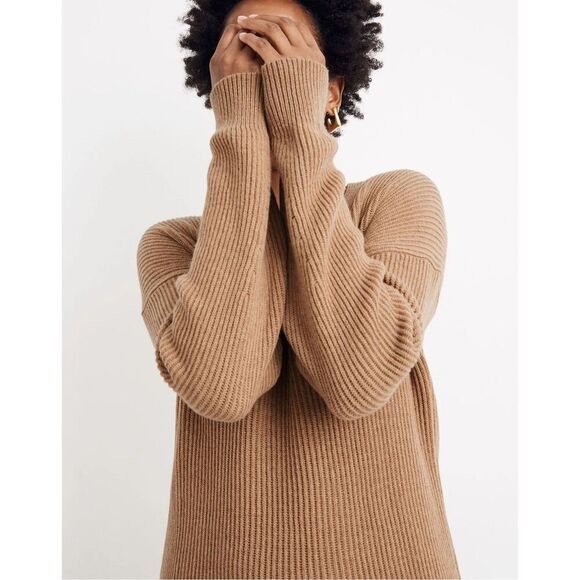 Madewell Relaxed V-Neck Sweater Dress Size XS - Picture 3 of 8